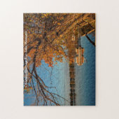 Puzzle Rice Lake Minnesot voeux de Noël (Vertical)