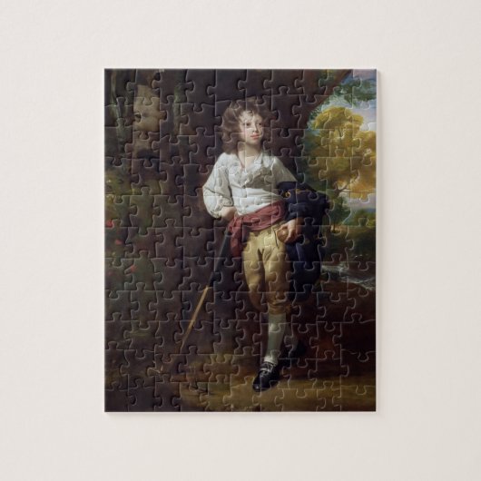 Puzzle Richard Heber, 1782 (huile sur la toile) (Vertical)