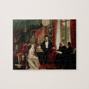 Puzzle Richard Wagner avec le daught de Franz Liszt et de
