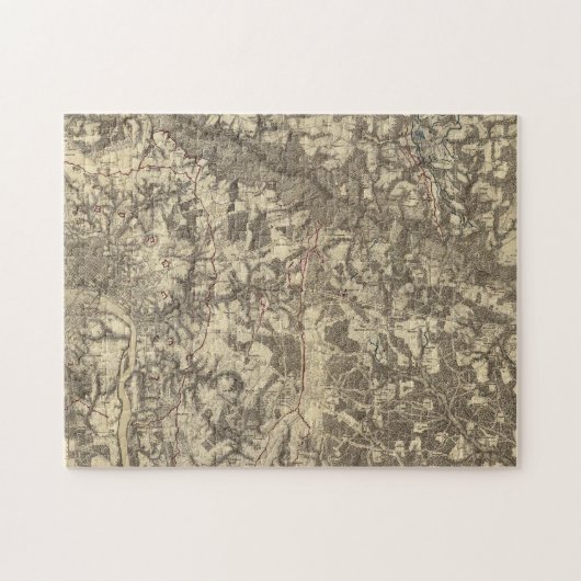 Puzzle Richmond, Virginie (Horizontal)