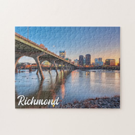Puzzle Richmond, Virginie, États-Unis (Horizontal)