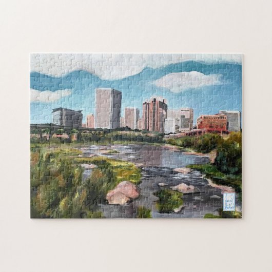 Puzzle Richmond Virginie James River (Horizontal)
