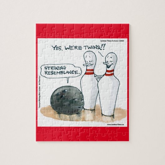 Puzzle Rick London Bowling Drôle  (Vertical)