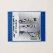 Puzzle Rick London Couverts Drôles Police (Horizontal)