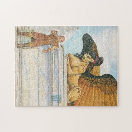 Puzzle Riddle Sphinx (Horizontal)
