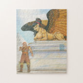 Puzzle Riddle Sphinx (Vertical)