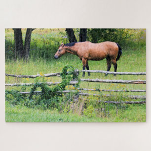 Puzzle Ride More - Inquiète Moins - Horse Ranch - 20x30