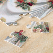 Puzzle Rideau de rose rouge Thunder_Cove (Côté)