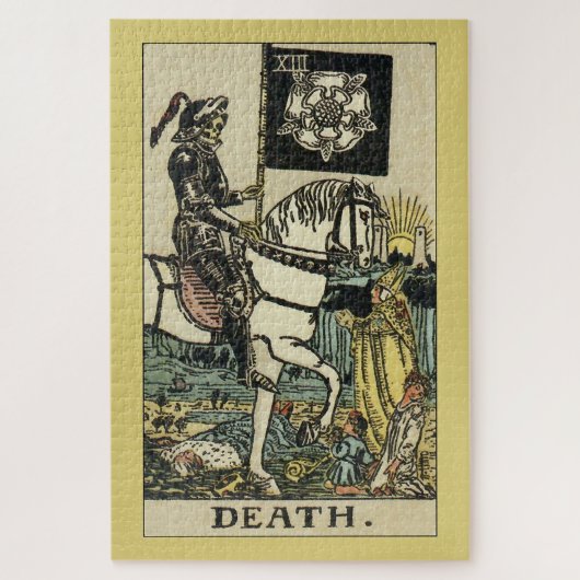 Puzzle Rider Waite Smith Mort (Vertical)