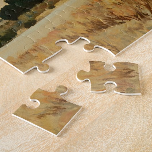 Puzzle Ridge and Rillito, Arizona par Maynard Dixon (Côté)