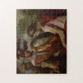 Puzzle Rinaldo et le Miroir-Bouclier, c.1650-55 (Vertical)