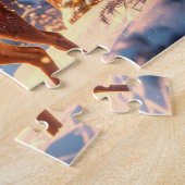 Puzzle Rindeer du Père Noël (Côté)