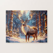 Puzzle Rindeer du Père Noël (Horizontal)