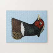 Puzzle Ringneck Pheasant Head (Horizontal)