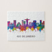 Puzzle Rio de Janeiro Brazil Skyline (Horizontal)