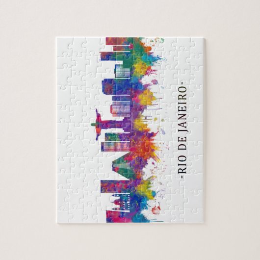 Puzzle Rio de Janeiro Brazil Skyline (Vertical)