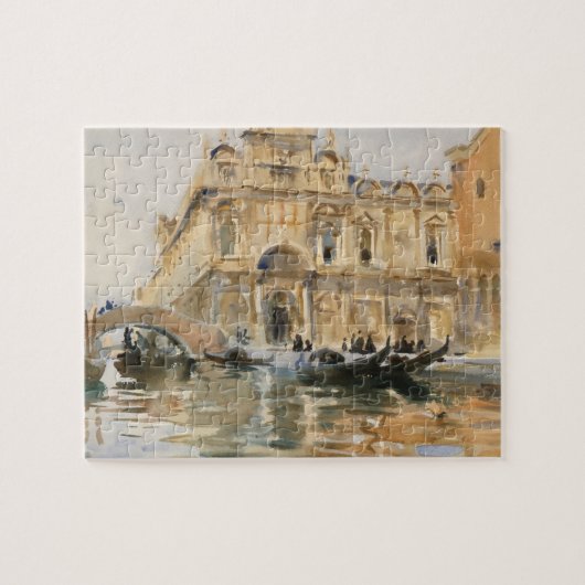 Puzzle Rio dei Mendicanti, Venise par John Singer Sargent (Horizontal)