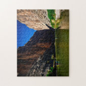 Puzzle Rio Grande River Texas. (Vertical)