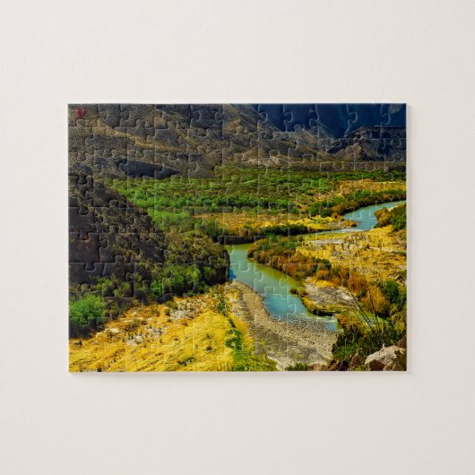 Puzzle Rio Grande River Texas (Horizontal)