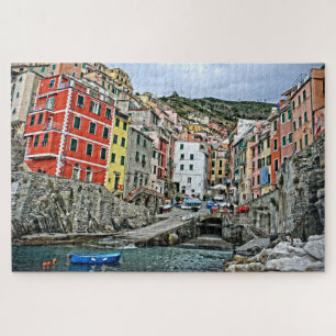 Puzzle Riomaggiore, Italie - Cinque Terre - PC de 20x30