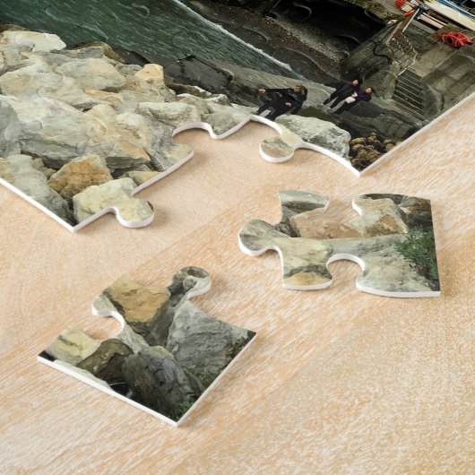 Puzzle Riomaggiore, Italie - les Cinque Terre - 8x10 pouc (Côté)