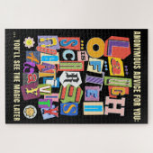 Puzzle Rire Souvent - Typographie Positive Conception de (Horizontal)