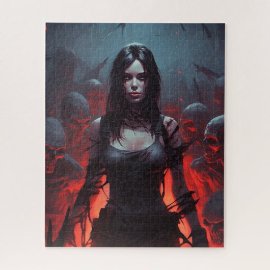 Puzzle Rise of the Damned Queen (Vertical)