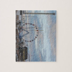 Puzzle Rivage du Jersey de pilier de Funtown de lever de