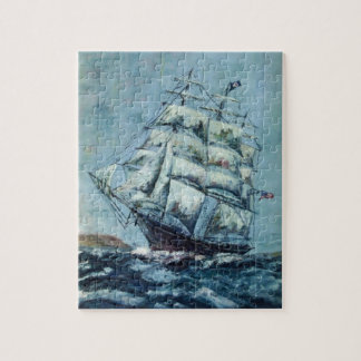 Puzzle Rivage occidental de bateau de tondeuse