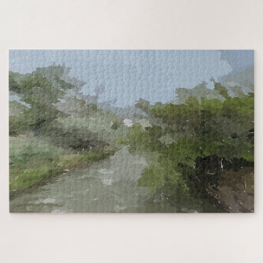 Puzzle River View (Horizontal)