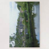 Puzzle River Wye Bakewell Derbyshire Angleterre Pittoresq (Vertical)