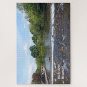 Puzzle River Wye Bakewell Derbyshire Angleterre Pittoresq (Vertical)