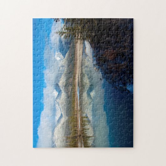 Puzzle Rivière Athabasca, parc national Jasper (Alberta) (Vertical)