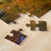 Puzzle Rivière bleue à l'automne (Côté)