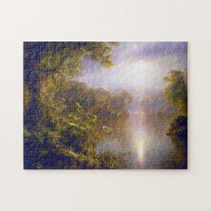 Puzzle Rivière de la Lumière par l'église Frederic Edwin