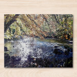 Puzzle Rivière pittoresque<br><div class="desc">Cette scène sereine est la rivière Wansbeck à Northumberland, en Angleterre. Cette photographie montre la lumière du soleil scintillant sur l'eau comme vu de la rive de la rivière un matin tranquille. J'espère que vous apprécierez ce puzzle paisible.</div>