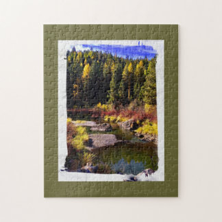 Puzzle Rivière Powder automnale