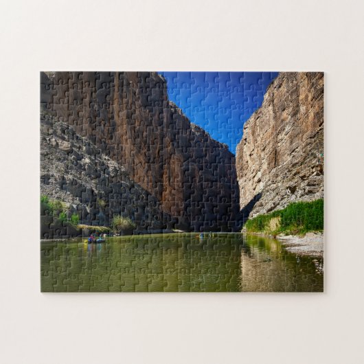 Puzzle Rivière Rio Grande Texas. (Horizontal)