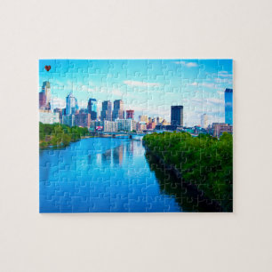 Puzzle Rivière Schuylkill Philadelphie