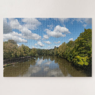 Puzzle Rivière Sûre frontière Luxembourg / Allemagne 