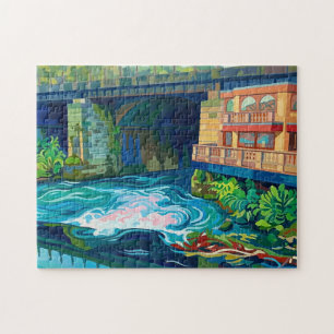 Puzzle Rivières se rencontrent: Ryburn et Calder à Sowerb