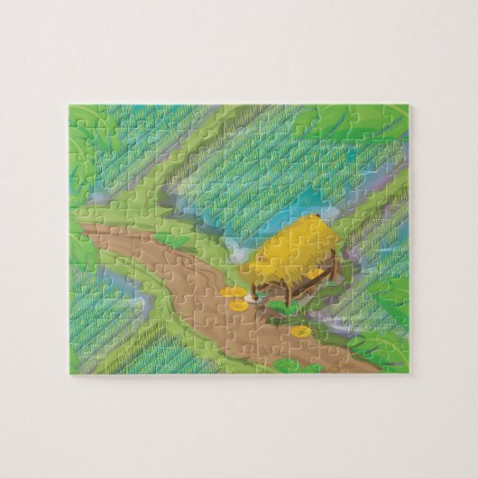 Puzzle Rizière (Horizontal)