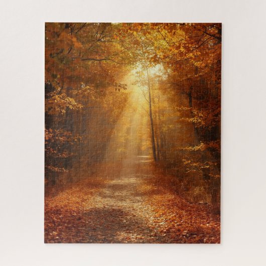 Puzzle Road Not Traveled (Vertical)