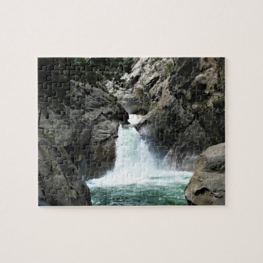 Puzzle Roaring River Falls, King's Canyon, CA (Horizontal)