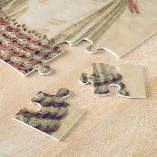 Puzzle Robe de boule de Jane Austen Regency (Côté)