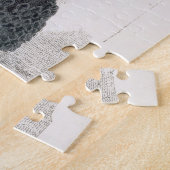 Puzzle Robe de deuil, plat de mode du représentant (Côté)