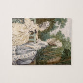 Puzzle Robe de matin des dames, 1771 (gravure de couleur) (Horizontal)