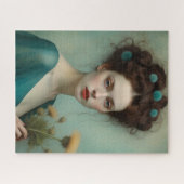 Puzzle Robe Turquoise romantique (Horizontal)