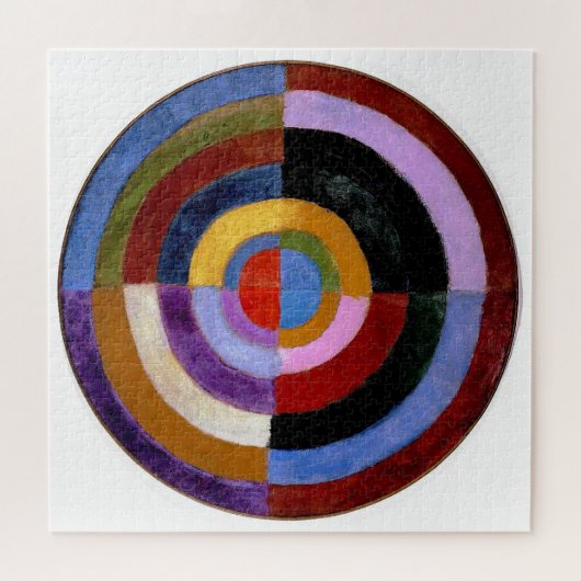 Puzzle Robert Delaunay Peinture d'art Abstrait classique (Horizontal)
