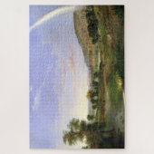 Puzzle Robert S. Duncanson Paysage avec affiche arc-en-ci (Vertical)